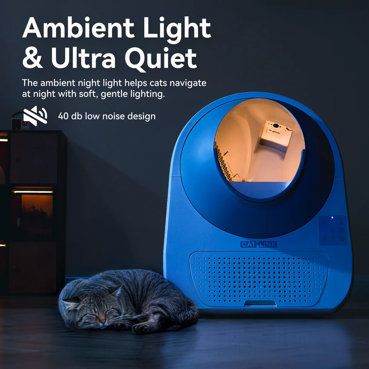CATLINK AI 5GHz Camera Cat Litter Box - Scooper Pro Ultra