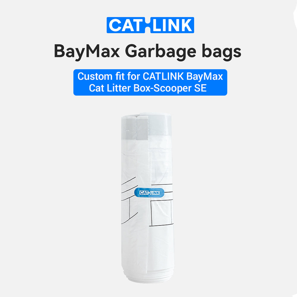 CATLINK Waste Bags for Scooper SE - 8 Rolls
